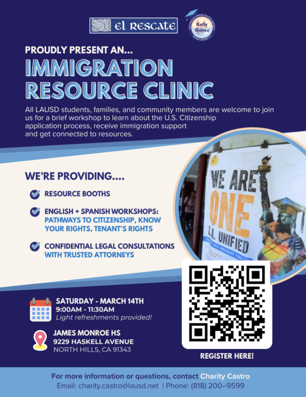 BD6 - "We Are One" Immigration Workshop and Clinic Featured Photo