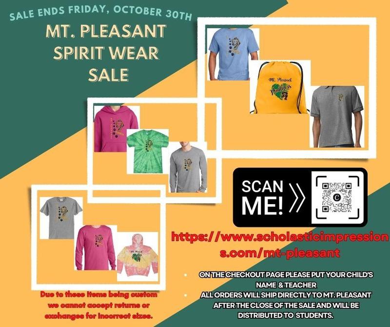 Spirit Wear Sale