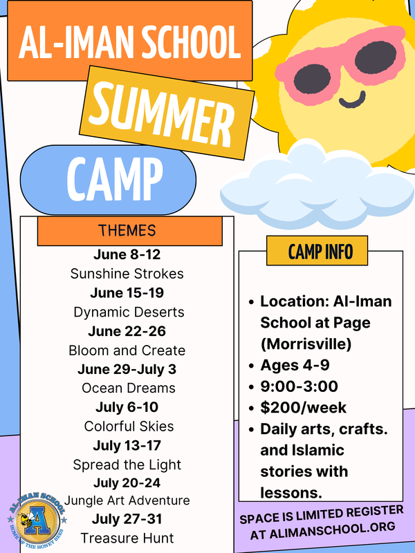 Summer Camp at Al-Iman Page! Featured Photo