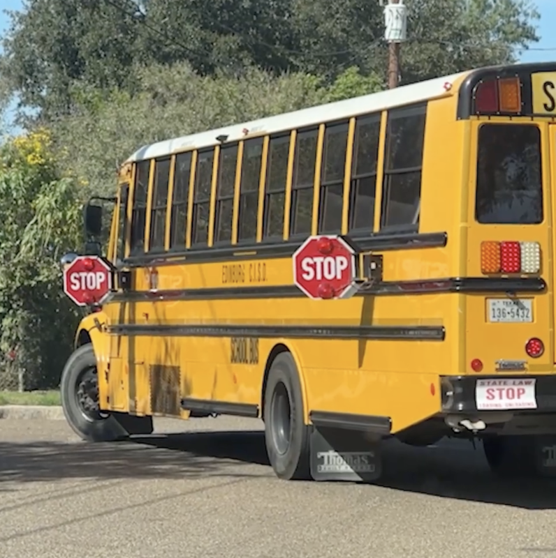 Edinburg CISD Bus Stop