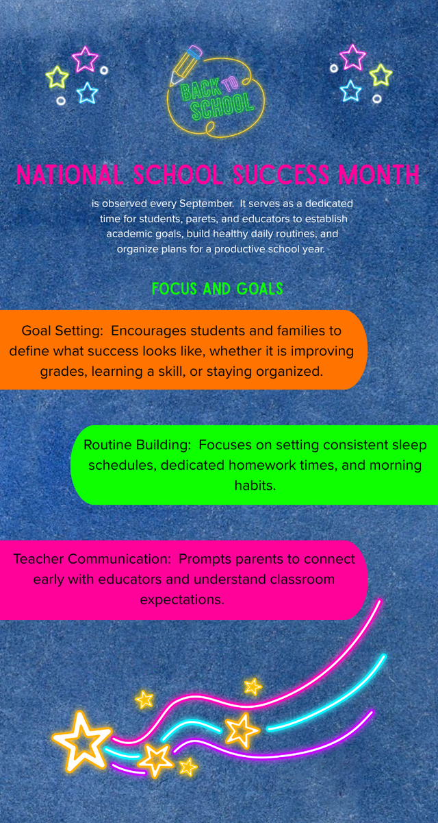 National School Success Month
