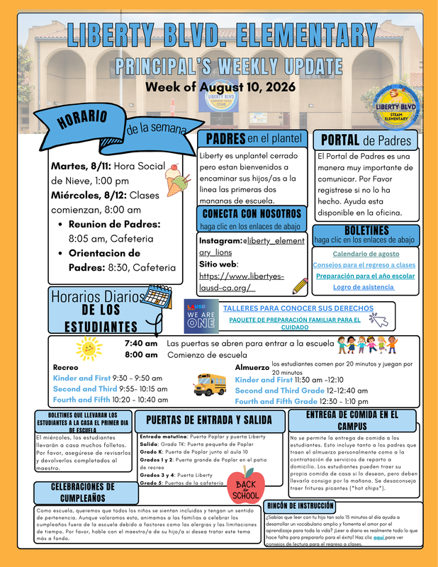 Spanish Newsletter
