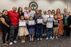 Juliette Low Students and their parents