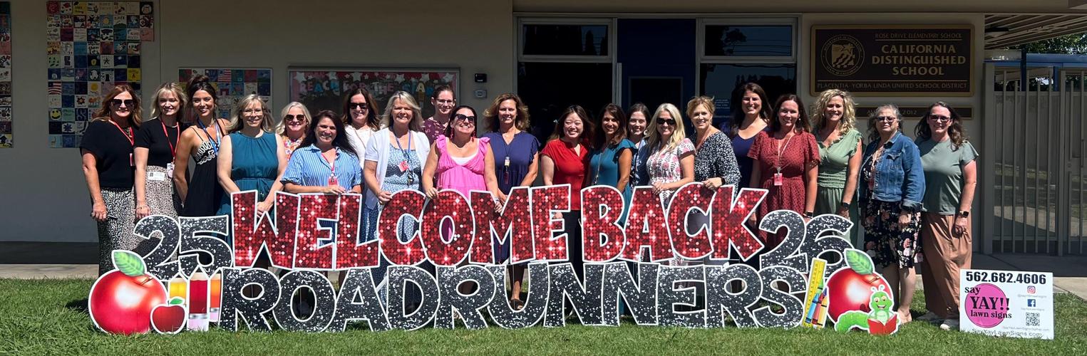 Staff Welcome Back