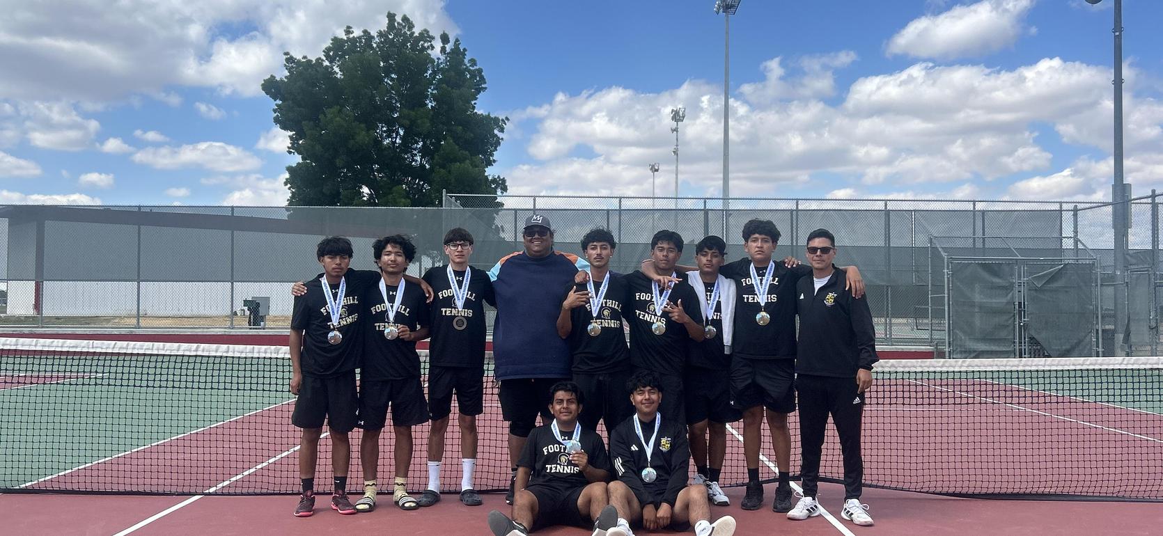 FHS Boy's Tennis league champions