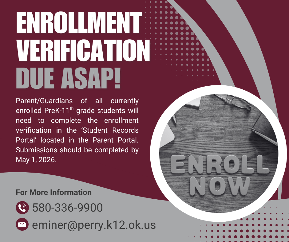 Enrollment Verification due asap!
