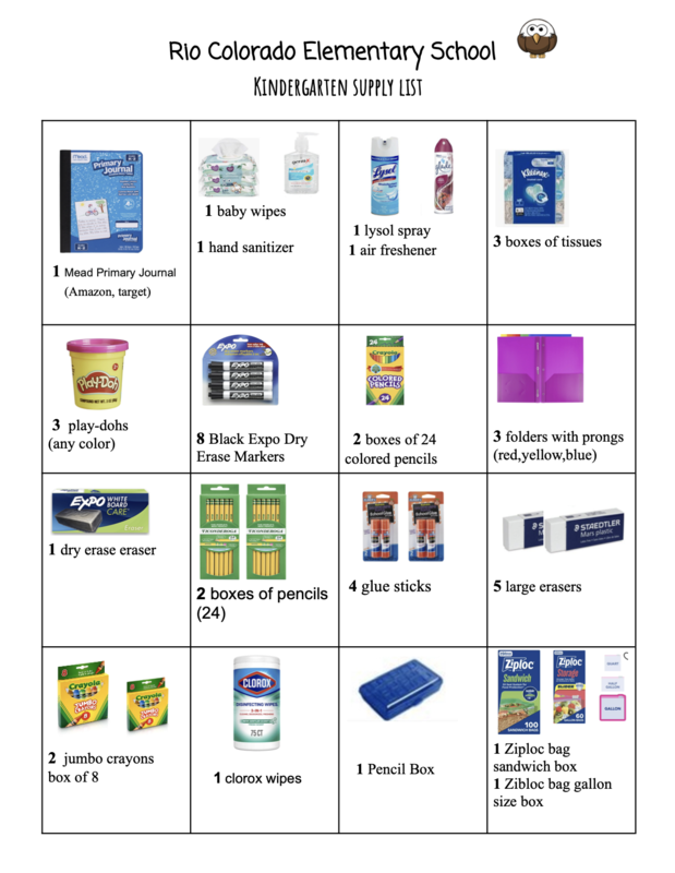 Supply List