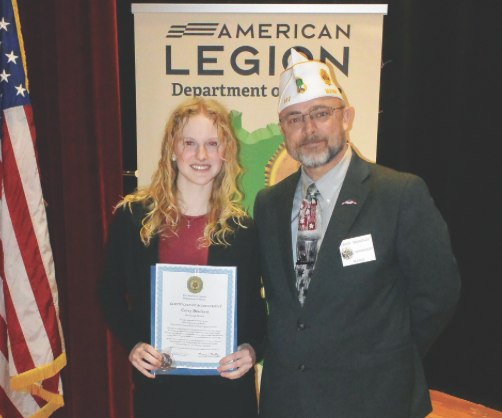 Corey Bracket oratorical competition