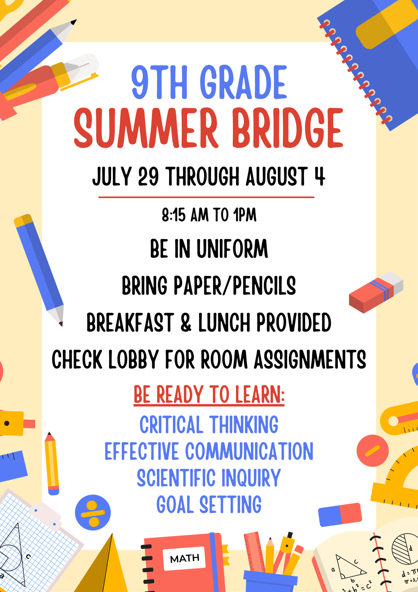 summer bridge