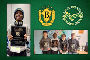A collage image of the placing students from the Virginia Beta Club State Convention.