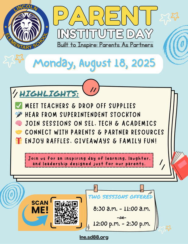 Parent Institute Flyer English