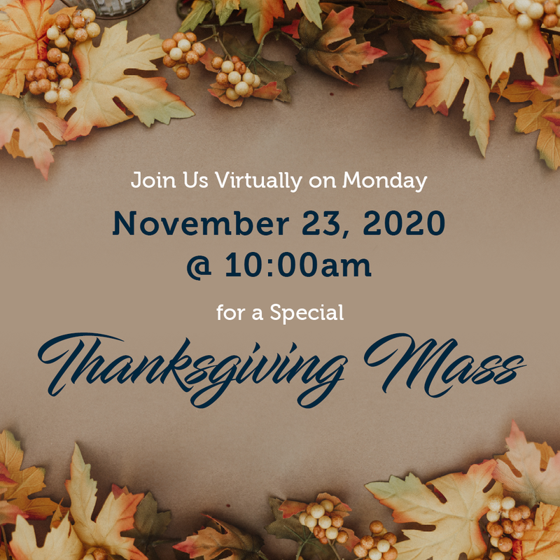Thanksgiving Mass Featured Photo