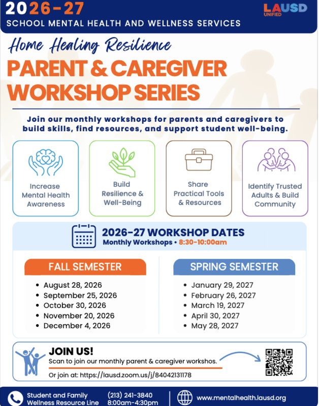 Parent Workshop Series Featured Photo