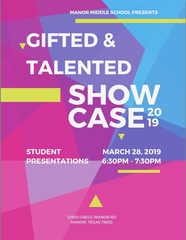 Gifted and Talented Showcase Thumbnail Image