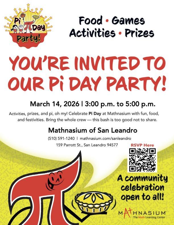 Pi Day Party & School Fundraiser: Fun for Kids, Funds for Assumption!