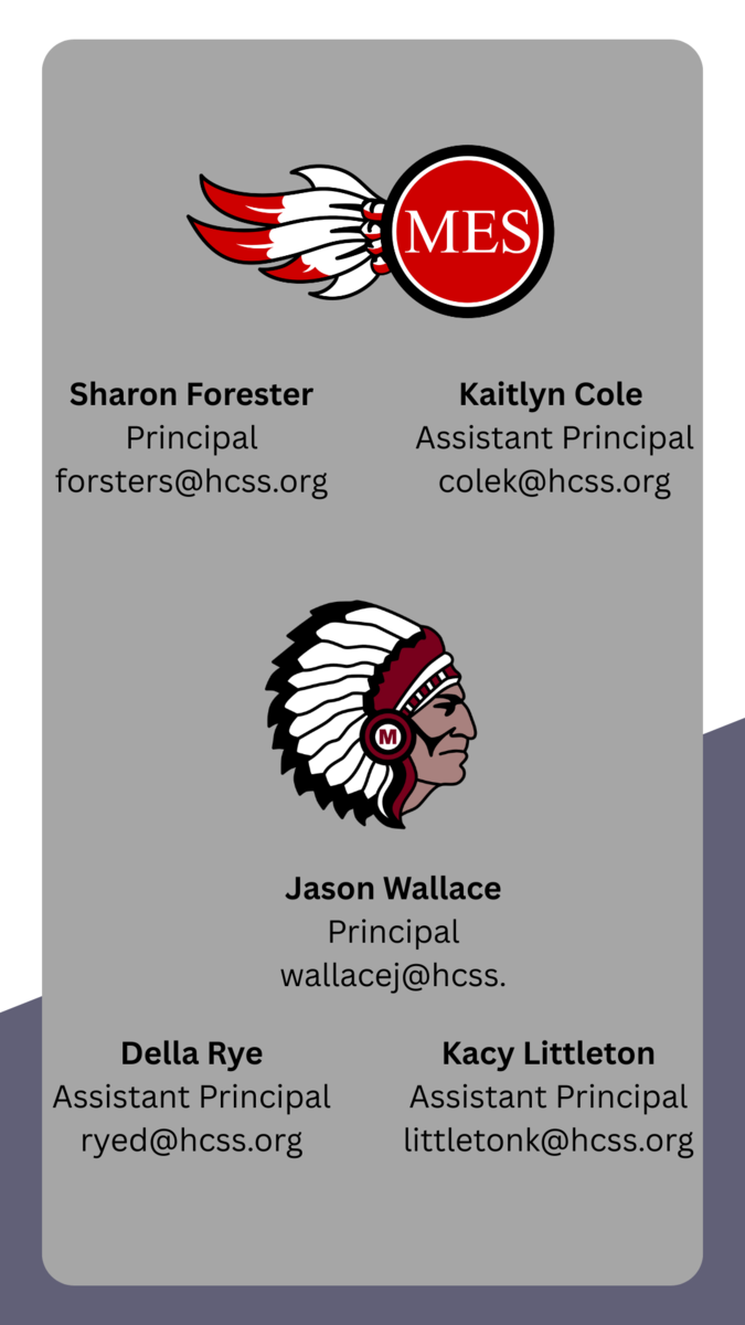 MES/MHS Principals and Admin