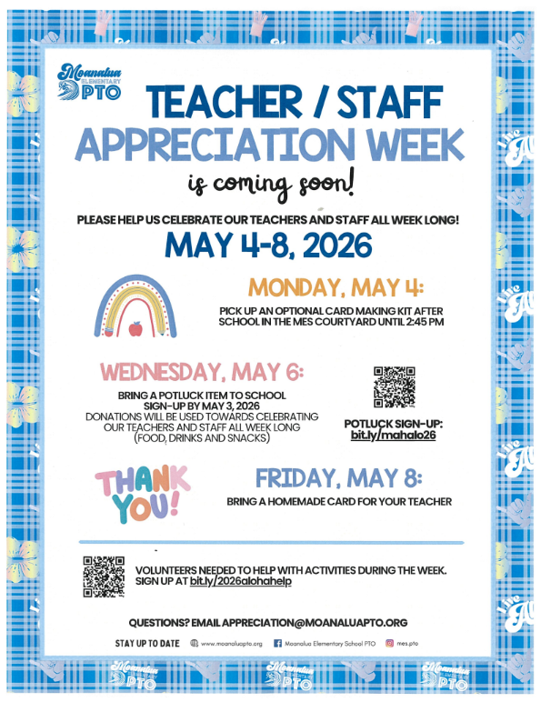 Teacher Appreciation Week