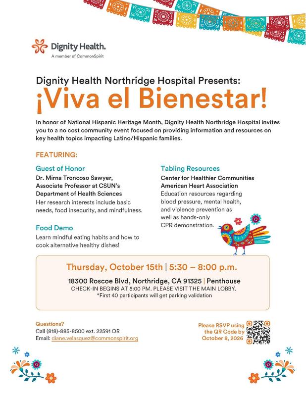 Viva el Bienestar flyer