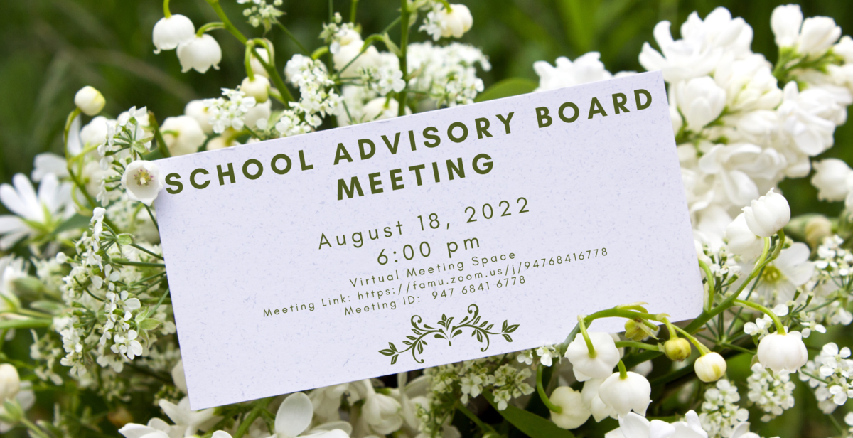 August School Board Meeting Notice