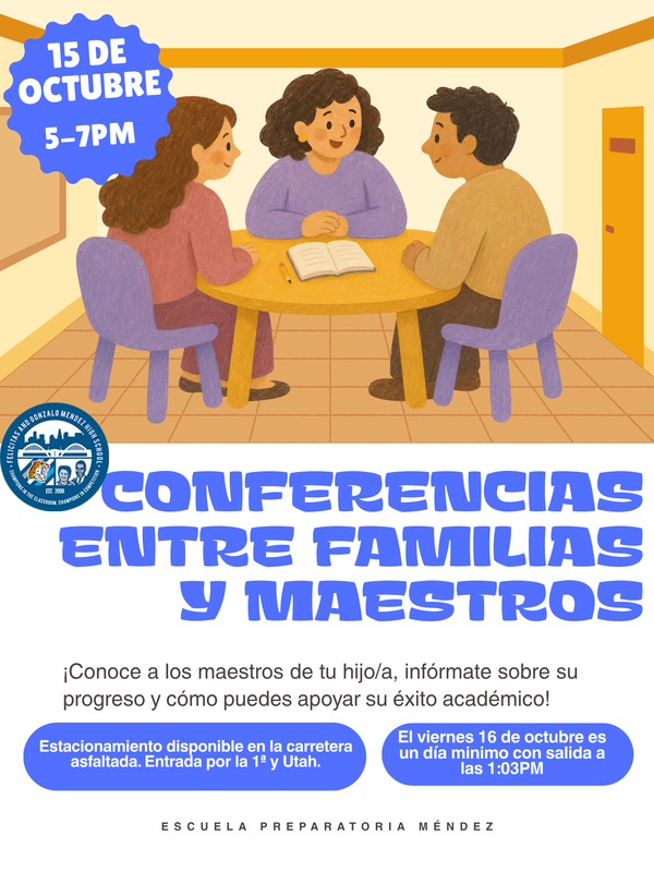 Flyer for Conferences SPAN 10.15.26