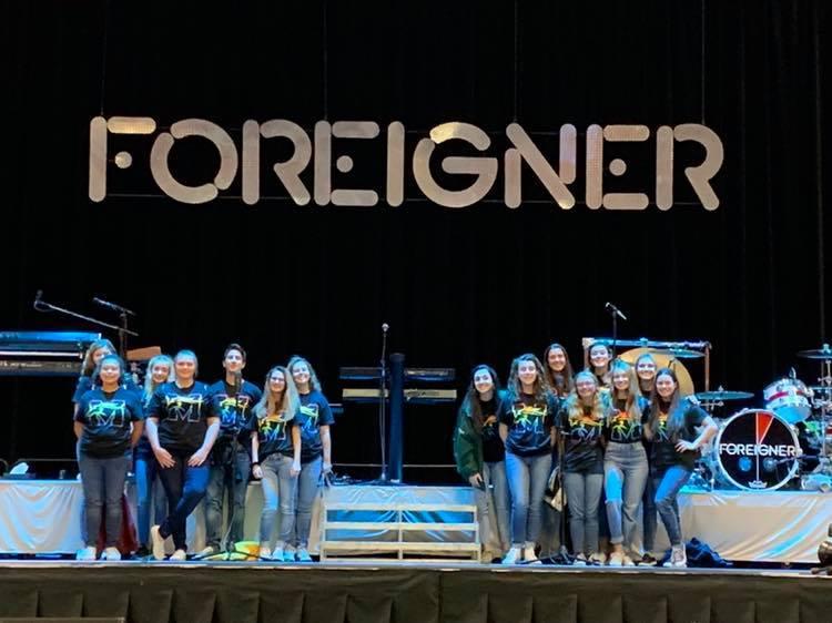 Foreigner with MRHS Choir