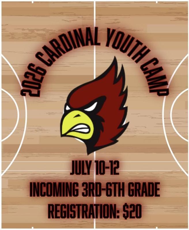 Cardinal youth camp graphic