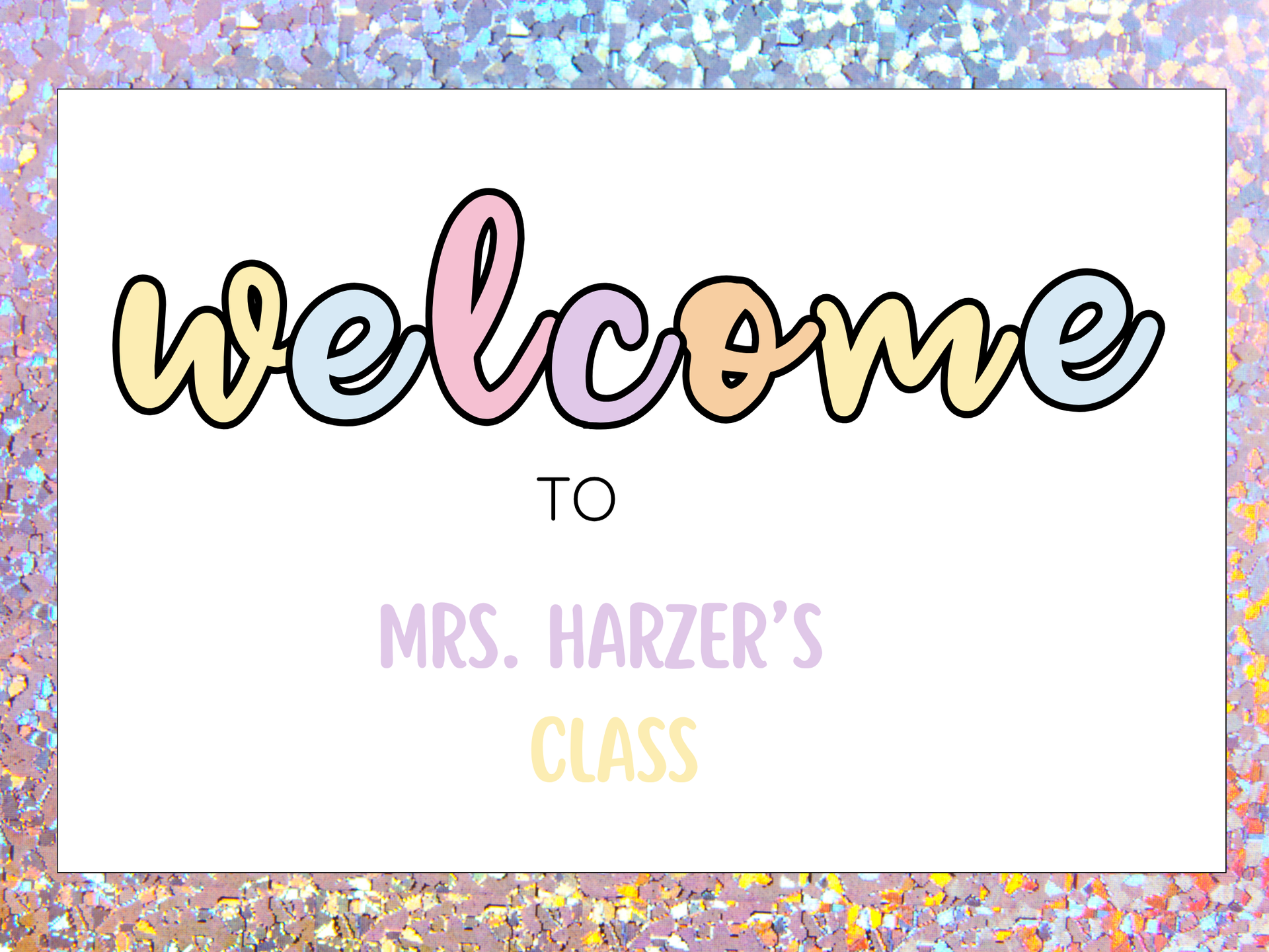 Welcome!