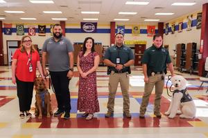 City of Mission’s Milo visits Mission CISD