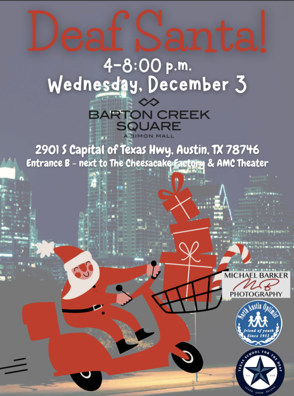 Deaf Santa is coming to town!!