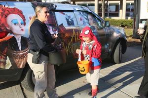 Garfield School Community Gathers for Halloween Trunk or Treat