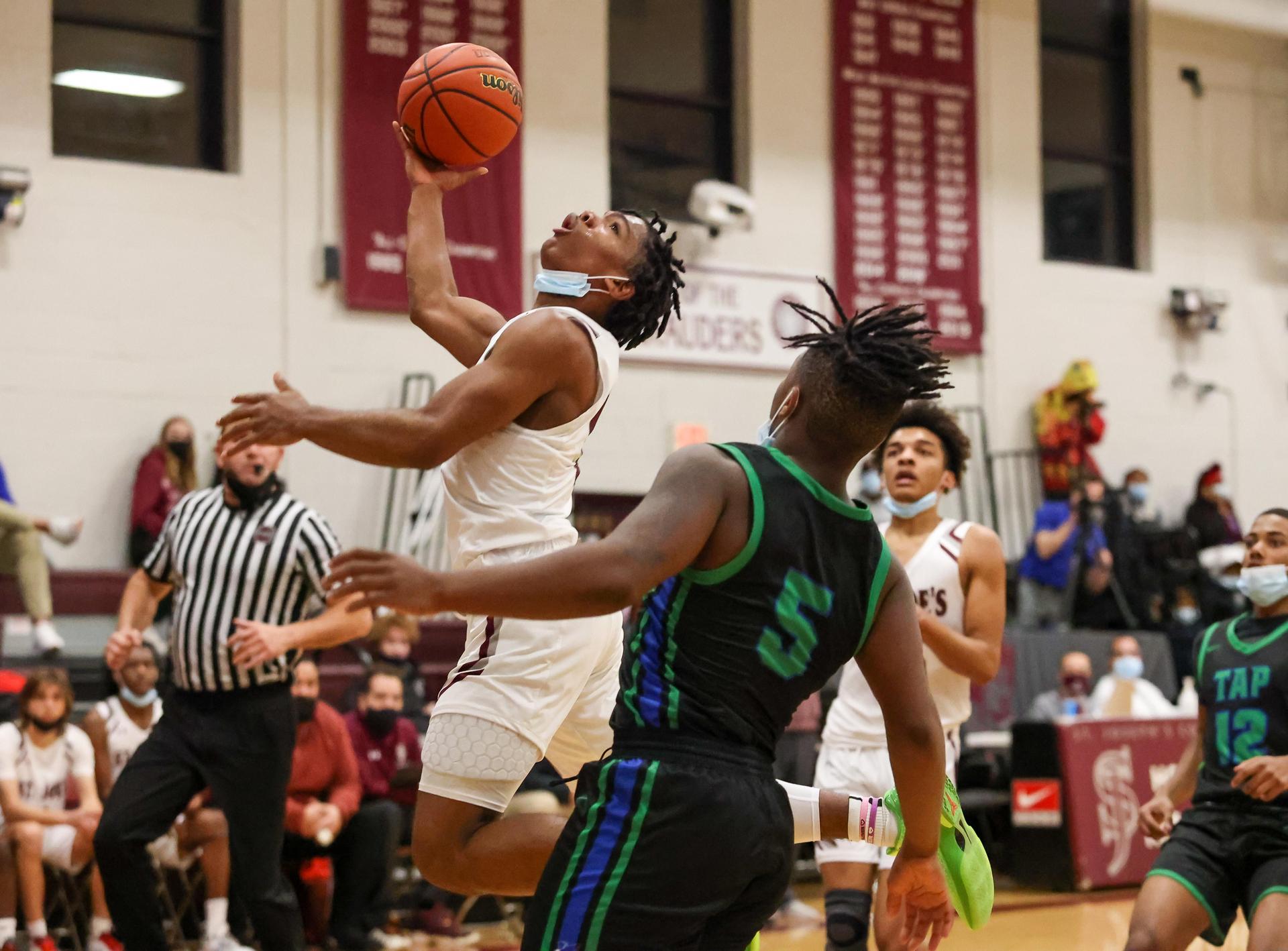 Basketball layup