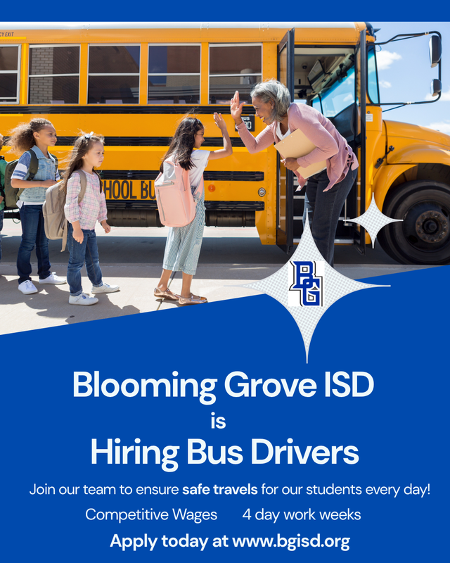 Bus Drivers Needed