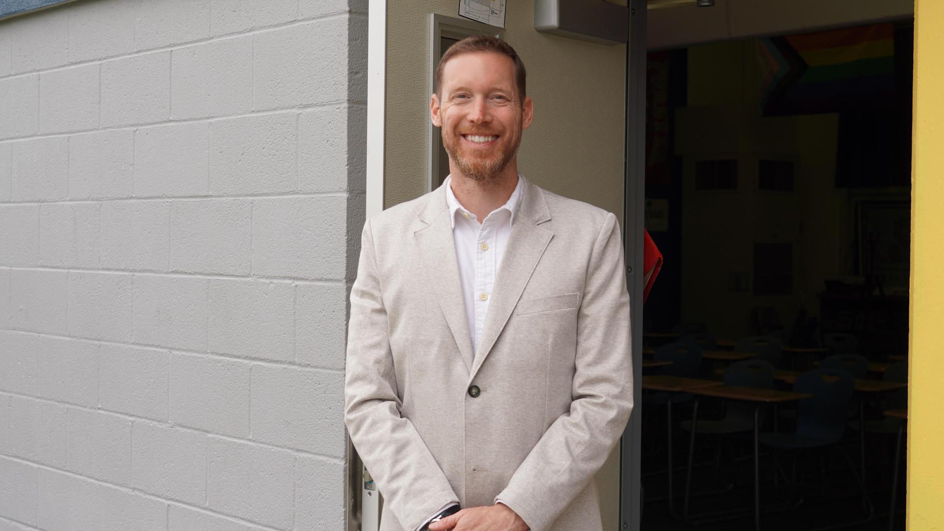 Marina High School History Teacher John Wolf