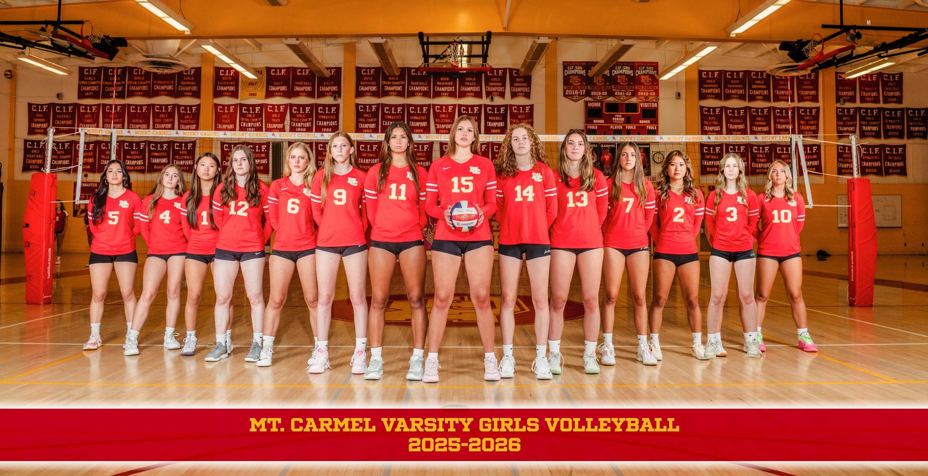 MCHS V Girls Volleyball