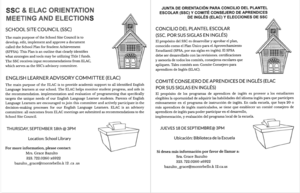SSC ELAC elections