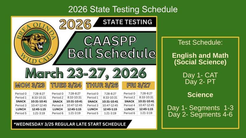 test sched
