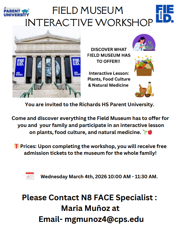 Field Museum @ RCA on March 4th/Museo Field @ RCA